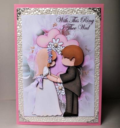 With This Ring Wedding Card by Kristina Norbat