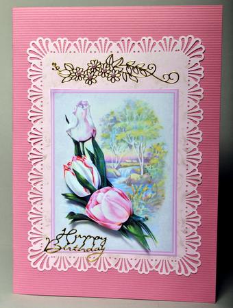 Tulips Step-bystep Topper by Kristina Norbat