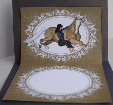 My Horse Friend Insert Landscape by Kristina Norbat