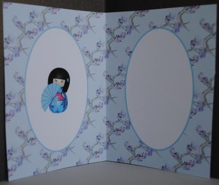 Oriental Doll (blue) Insert by Kristina Norbat