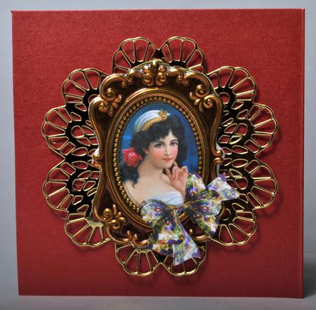 Vintage Lady Cameo by Kristina Norbat