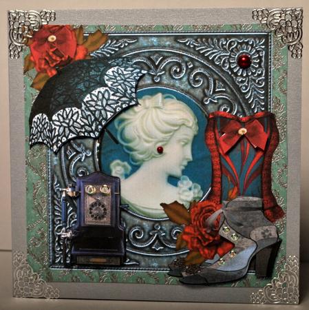 Vintage Cameo Sweet Memories -  by Kristina Norbat