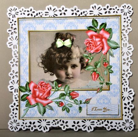 Pure Beauty Vintage Girl by Kristina Norbat