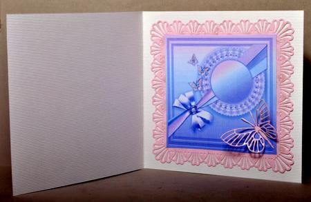 Morning Glory - 8in x 8in Insert Plate by Kristina Norbat
