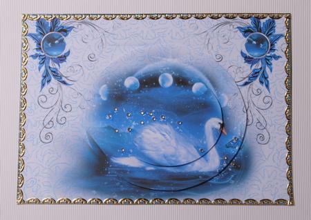 Blue Swan Song A5 by Kristina Norbat