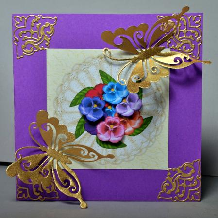 Pansy Parade in Cream Lace by Kristina Norbat