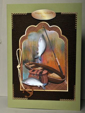 Scallop Arch Topper - Catch of the Day by Kristina Norbat