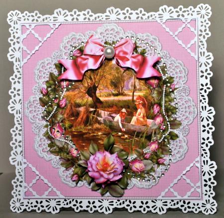8x8 Beautiful Roses Scene by Kristina Norbat
