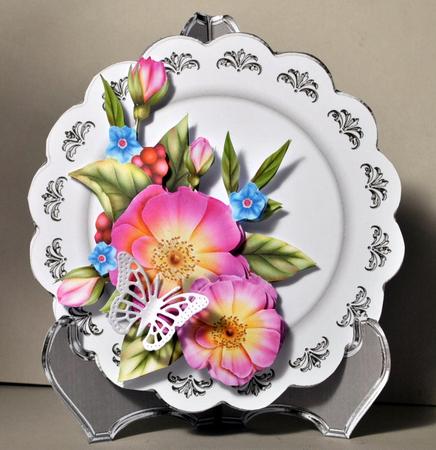 China & Precious Metal Plates and Stands by Kristina Norbat