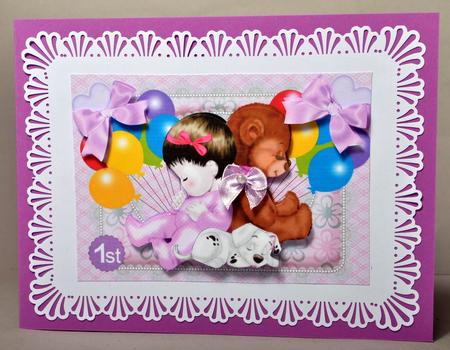Little Girls 1st Birthday by Kristina Norbat