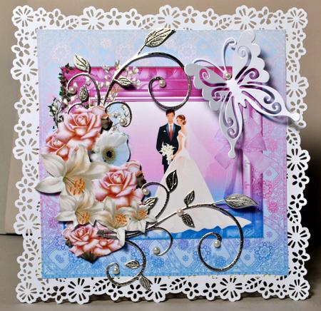 Lace and Flowers Wedding or Anniversary by Kristina Norbat