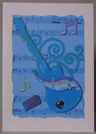 Blues Guitar by Kristina Norbat