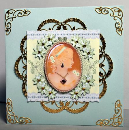 Classic Cameo Quick Card by Kristina Norbat