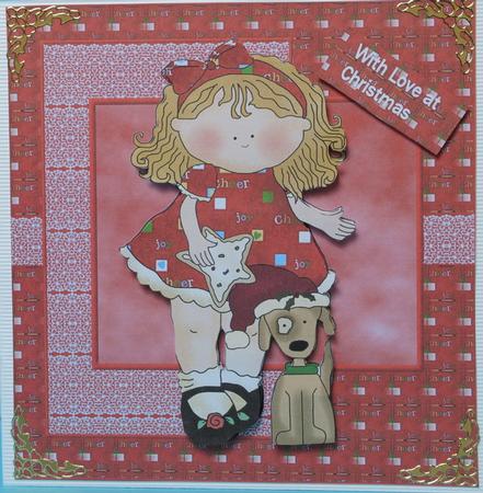 Christmas Time Cute Children by Kristina Norbat