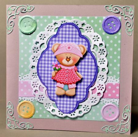 Gardening Bears Papers Designer Resource Kit by Kristina Norbat
