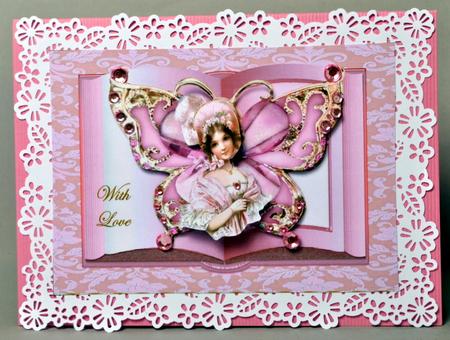 Vintage Book in Pink by Kristina Norbat