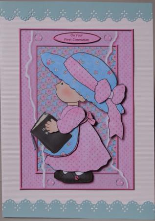 Cute Communion/confirmation Girl by Kristina Norbat