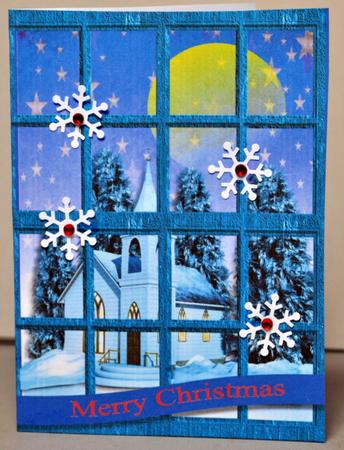 Church Through the Window by Kristina Norbat