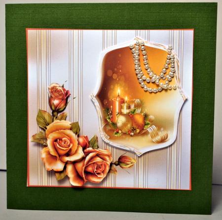 Roses, Candles and Ornaments by Kristina Norbat
