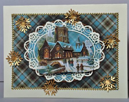 Christmas Mass Quick Card by Kristina Norbat