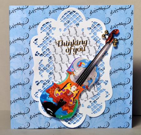 Musical Flourish 12 Sheet Paper Pack by Kristina Norbat