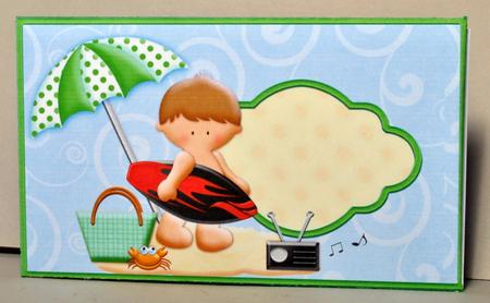 Holiday Spends Boy Money Wallet by Kristina Norbat