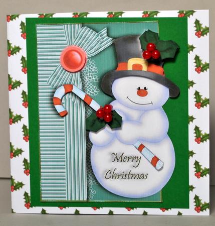 Frosty Over the Edge Card Topper by Kristina Norbat