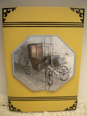 Vintage Car and Cobbles by Kristina Norbat