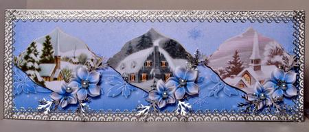 Christmas Vintage Scenes Dl by Kristina Norbat
