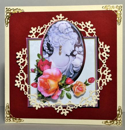 Vintage Cameo Over the Top by Kristina Norbat