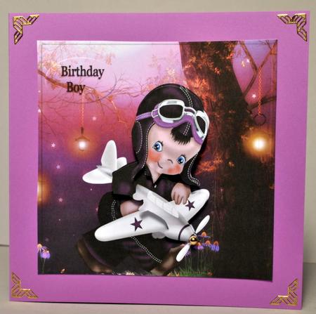 Birthday Boy Charmed Woodland by Kristina Norbat
