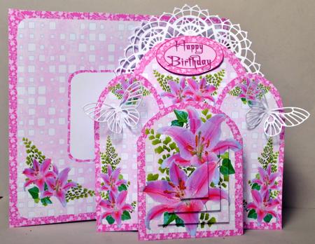 Archway Kit - Stargazer Lilies by Kristina Norbat