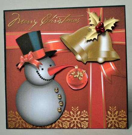 Christmas Snowman by Kristina Norbat