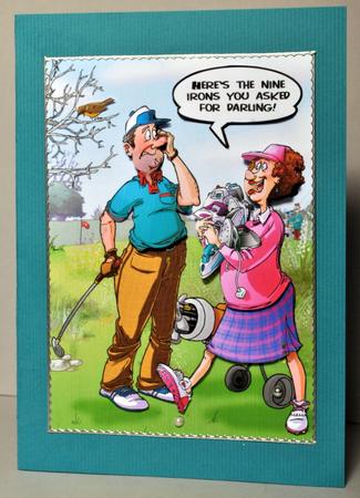 Golf Irons by Kristina Norbat