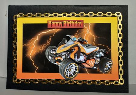 Orange Quad Decoupage by Kristina Norbat