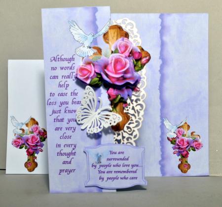 Cross of Roses Foldback Kit by Kristina Norbat
