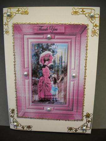 Vintage Mother and Daughter by Kristina Norbat