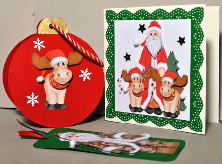 Santa Clip Art by Kristina Norbat