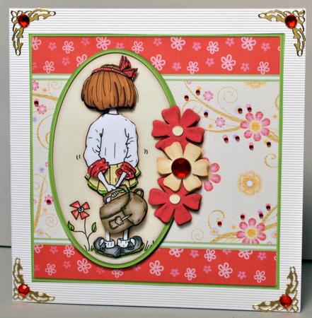 Thank You Teacher Topper & Decoupage by Kristina Norbat