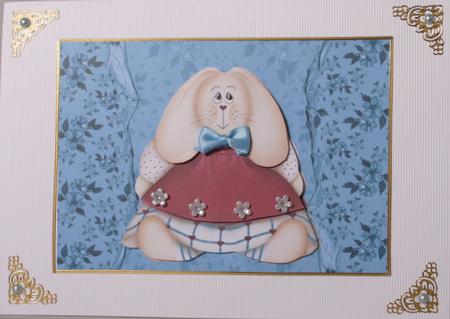 Cute Bunny by Kristina Norbat