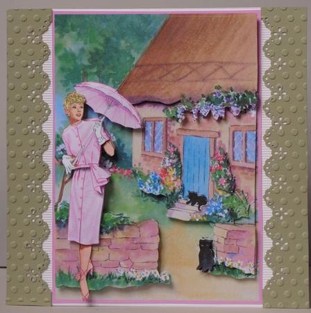 My Beautiful Cottage Decoupage Sheet 1 of 2 by Kristina Norbat