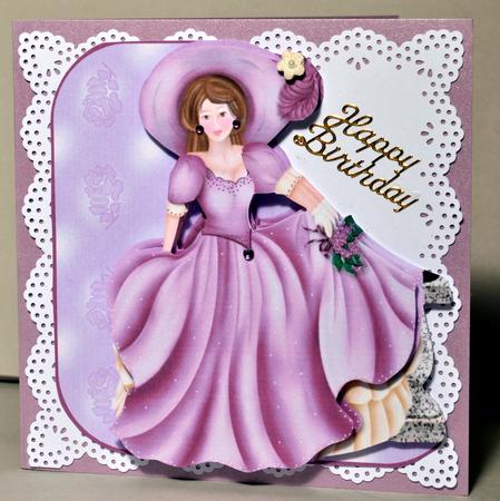 Lilac Lady Over the Edge by Kristina Norbat