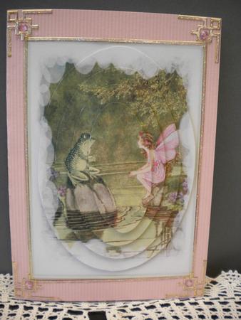 Fairy & Frog Cloud by Kristina Norbat