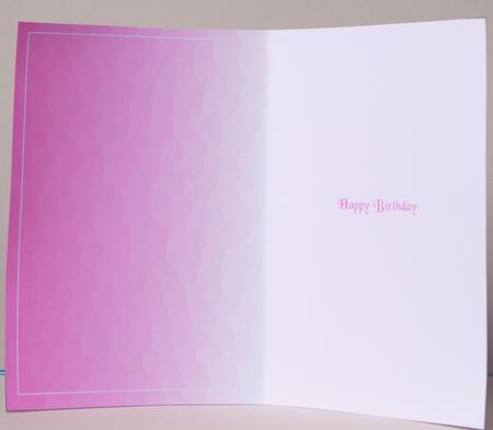 Pink Happy Birthday Insert by Kristina Norbat