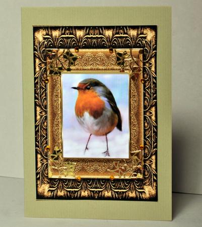 Christmas Robin Pyramids by Kristina Norbat