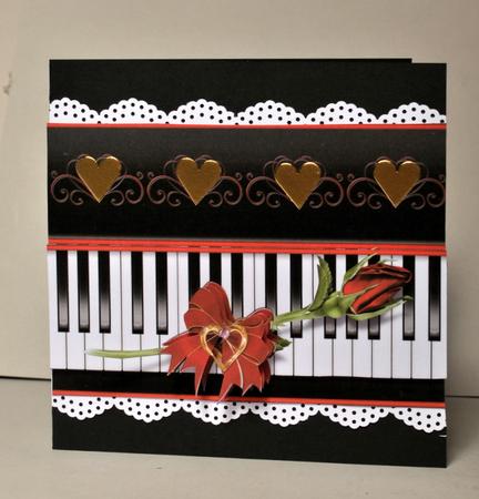 A Romantic Rose with Music by Kristina Norbat