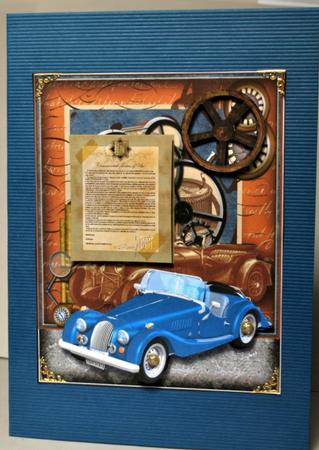 Male Birthday Card by Kristina Norbat