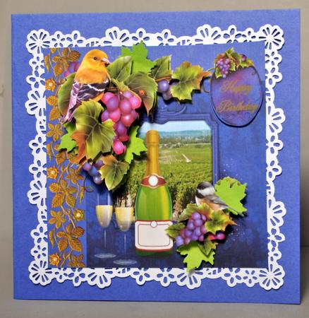 The Winery with Decoupage by Kristina Norbat