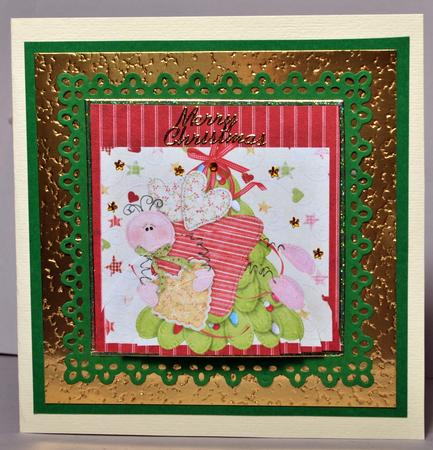 Fairy Merry Christmas Rounded Bottom Stacker by Kristina Norbat