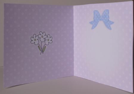 Pretty Soft Dots Square Portrait Insert by Kristina Norbat